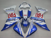 Carénage ABS injecté Yamaha YZF-R1 2009-2011 - FIAT - Bleu Blanc - MFS3375